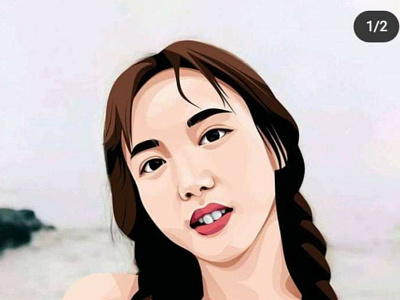 Twice member vector tracing vectorart