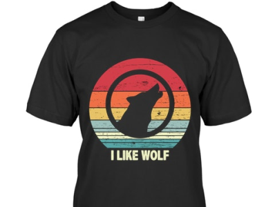 I Like Wolf T-Shirt website link 👇