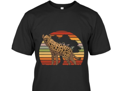 Animal Safari Hyena T-Shirt website link 👇