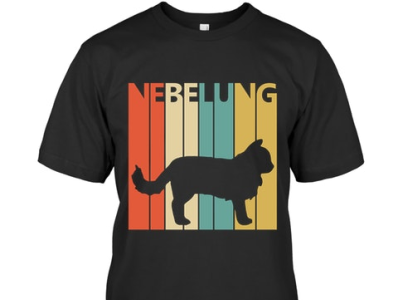 Nebelung Cat-T-Shirt website link 👇