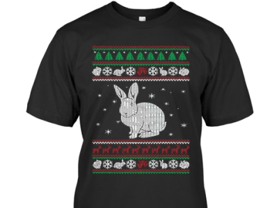 Bunny Christmas-T-Shirt website link 👇