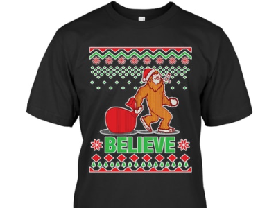 Bigfoot Believe-T-Shirt website link 👇