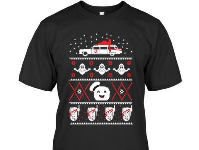 Ghostbusters Christmas-T-Shirt website link 👇