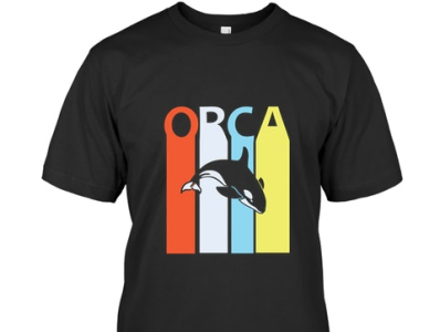 Orca killer whale-T-Shirt website link 👇