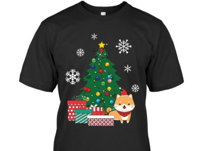 Shiba Inu Christmas-T-Shirt website link 👇