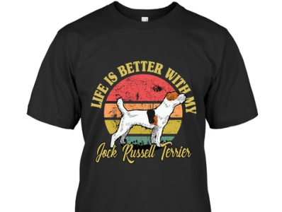 Jack Russell Terrier - T-Shirt website link 👇