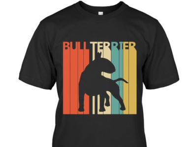 Bull Terrier Dog-T-Shirt website link 👇