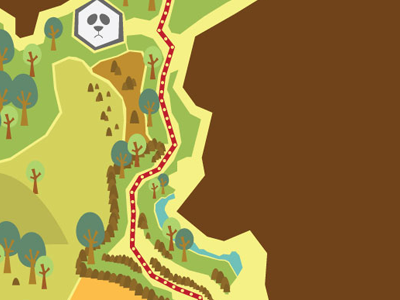 Adventure Module Map Adventure Map by Vincent Pauwels for November Five on Dribbble