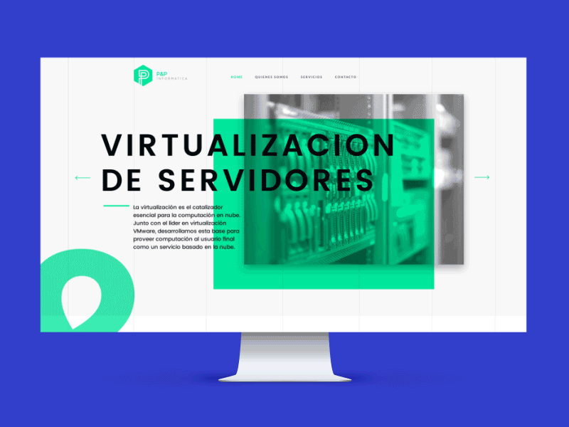 Support Site green informatica mac modern services servicios site tech verde webdesign website