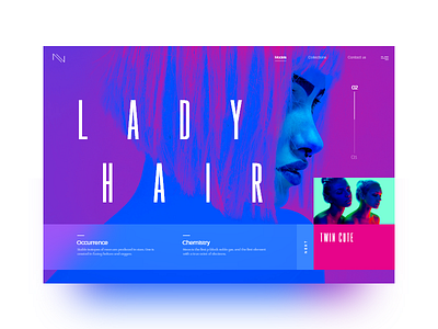 Neon slider #2 colorfull mondrianizm neon slider style ui uidesign ux uxdesign