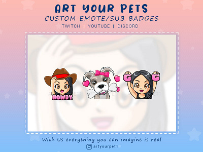 CUSTOME EMOTE TWITCH 2d art emote graphicdesign