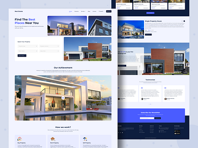 Real Estate Website Template