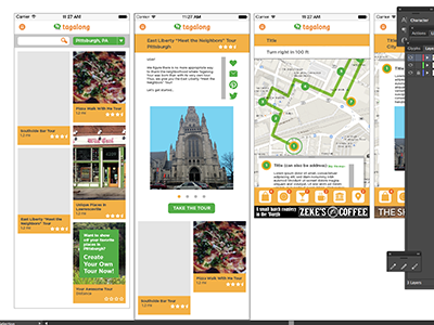 Tagalong app ux