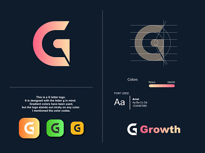 Modern logo - G logo - letter logo - app icon ak masum app icon best logo brand identity branding business logo cool fashion g letter g logo game inspiration letter logo logo design concept logo maker luxury logo minimal logo minimalist logo modern logo monogram logo