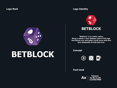 gaming logo | dice logo | bitcoin logo | brand identity | casino