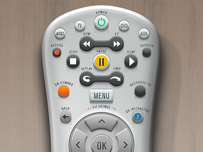 comcast remote comcast control fun interface menu photoshop remote style system ui ux