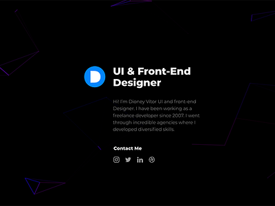Coming Soon Page - UI Designer front-end ui design