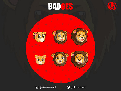 LIONS design illustration logo vector