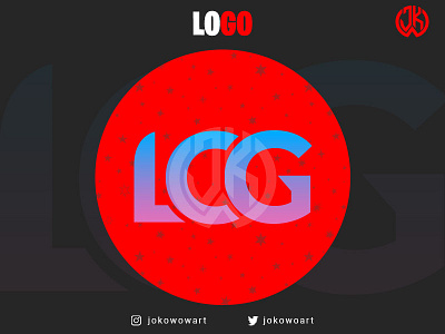 lCG logo design illustration logo vector
