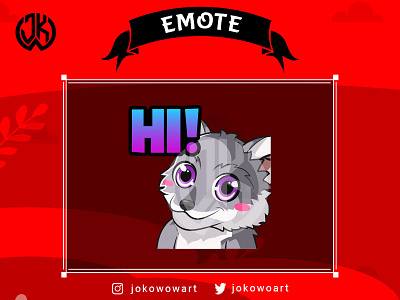 Hi emote