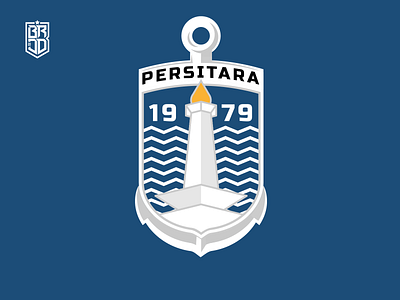 Persitara Jakarta Utara Crest Redesign Concept branding design football football club illustration logo soccer soccer badge soccer logo