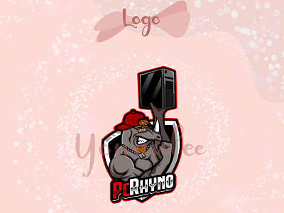 LOGO animal logo christmas girl logo logo esport mascot mascot logo streamer twitch