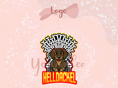 LORD animal art cute cute art dog dog logo doggy dogs hell illustration logo lord mascot vector