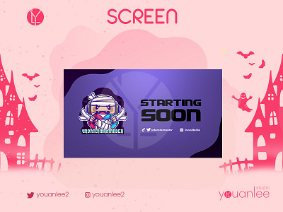STARTING SCREEN design illustration screen startingscreen streamer twitch