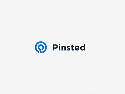 Pinsted Logo - Online browser for amazing places in Norway agency branding design graphic design identity logo mockup norway ui ux