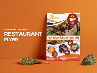 Restaurant flyer