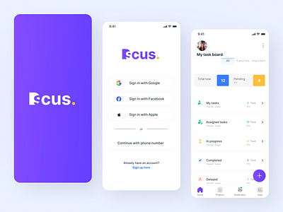 Dscus - A project management app