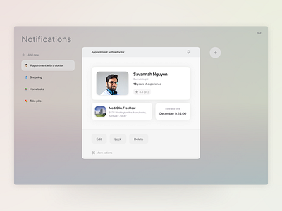 OS | Notifications design graphic design minimalism notifications os typography ui ux