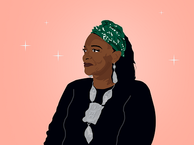 Faith Ringgold 2d african american african woman blackwoman character characters design digital illustration digitalart figmadesign flat girl illustration people shape texture vector vector illustration woman