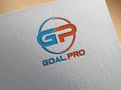 Goal Pro circle logo design illustration logo logo design logos simple design