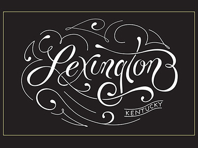 Hand-Lettering drawing hand lettering illustration kentucky typography