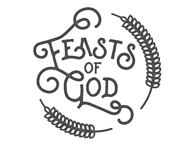 Feasts of God Logo - Final branding church feasts god logo non profit