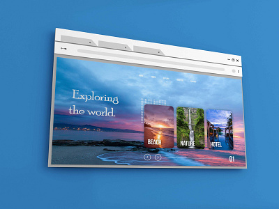 Travel Landing page design landing page design