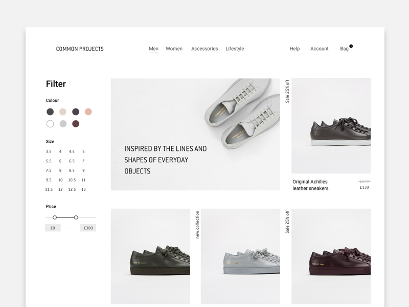 common projects official website