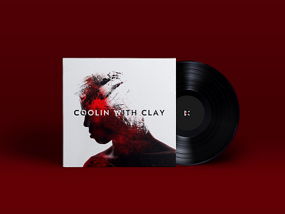 Coolin With Clay - Album cover art artwork branding concept design type visual visual art visual identity