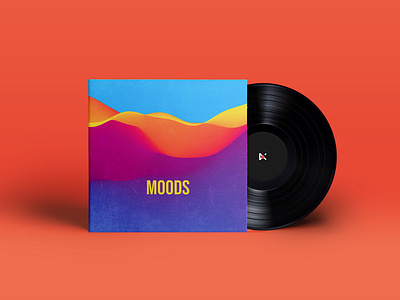 Moods art artwork colour concept design music type typography vinyl visual