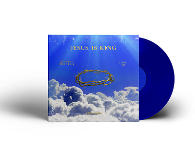 Jesus is King album artwork album art album cover album cover design art concept design digital building music music art photoshop type typography visual