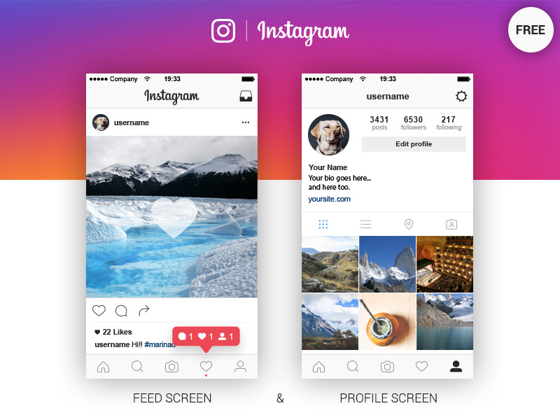 instagram feed profile screen free ai - fake instagram profile generator app