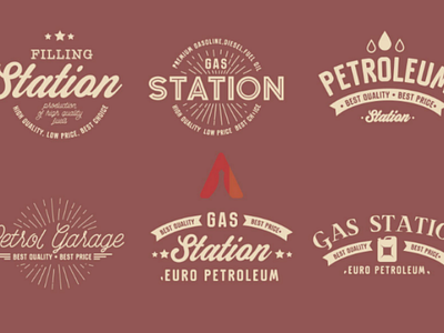 Vintage logo design vintage