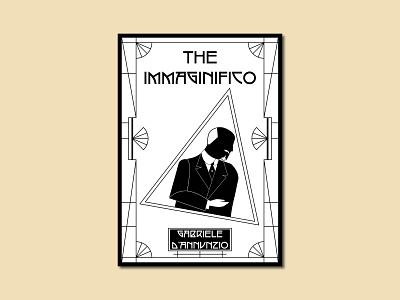 The Immaginifico - Black & white graphic design illustration literature vector