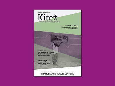 Kitež #1 Cover - The magazine of literary novelties book cover cover graphic design illustration literature magazine