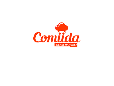 comidda art branding cheff creative delivery design flat food food delivery icon logo minimal