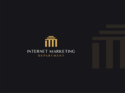 Internet Marketing Department branding design flat house logo icon im logo internet logo logo luxury logo marketing logo minimal premium logo