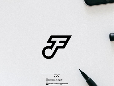 JTF Monogram logo design apparel brand brand identity brand logo branding clothing design graphic design icon identity logo logo design logo inspire logo maker logo monogram logotype modern logo motion graphics profesional logo typography