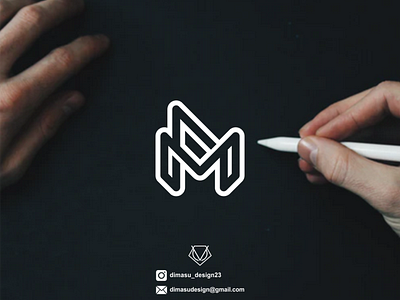 FM Monogram Logo apparel brand brand identity brand logo branding design graphic design icon identity illustration logo logo design logo maker logo monogram logoinspire logotype modern logo motion graphics profesional logo typography