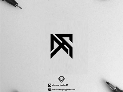 AS Monogram Logo apparel brand brand identity brand logo branding design graphic design icon identity illustration logo logo design logo inspire logo maker logo monogram logotype modern logo motion graphics profesional logo typography